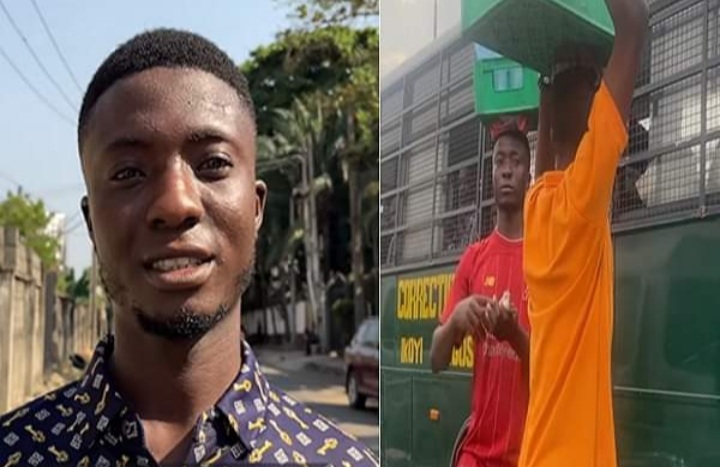Why I dropped out of varsity, by Lagos hawker who gave inmates money