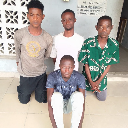 One Chance Robbers arrested for allegedly withdrawing N1.4 million from their victim.