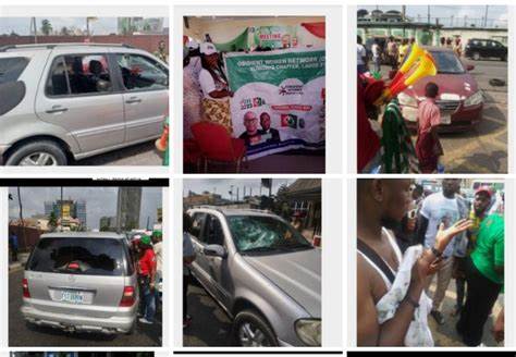 Peter Obi campaigners attack by thugs, confirmed by Police in Lagos.