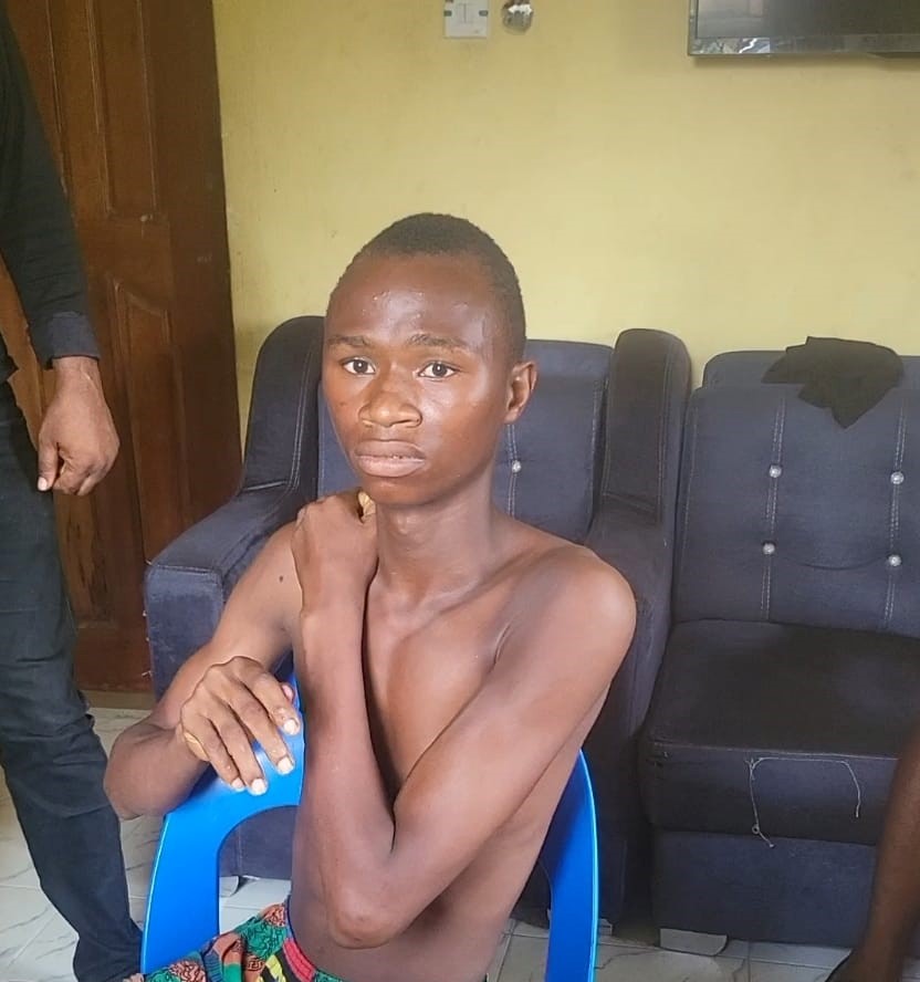 Young man who defiled his Niece and Nephew arrested in Delta state.