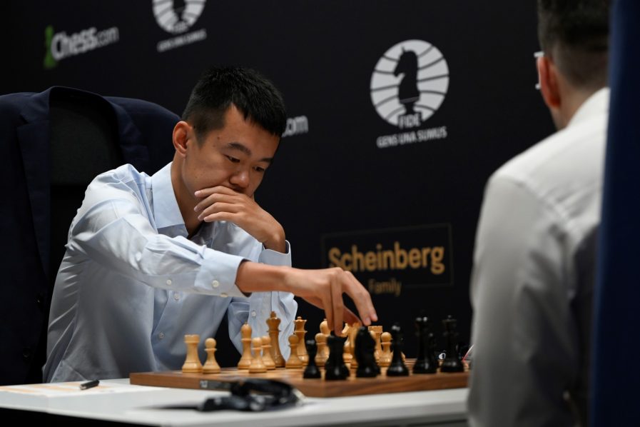 Ding Liren emerges first China's world chess champion.