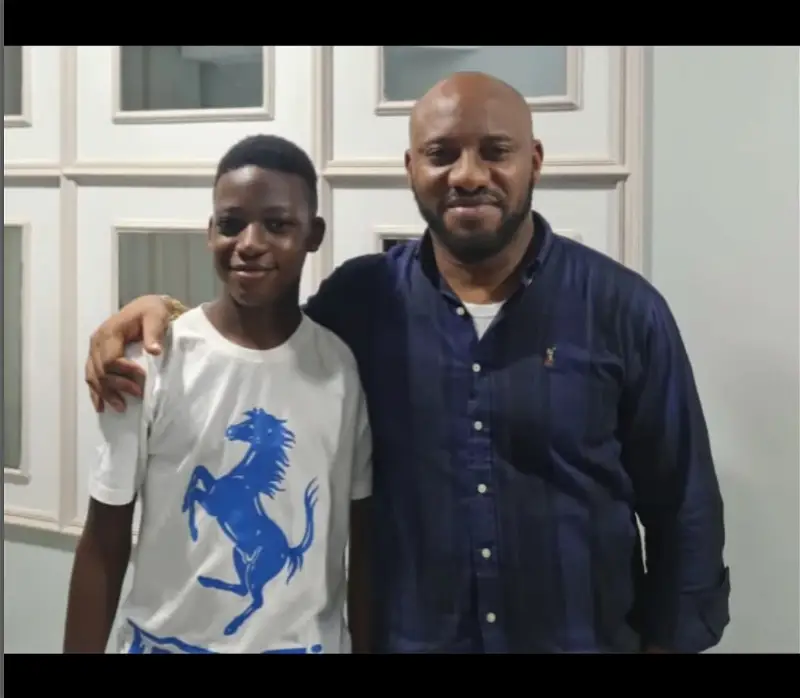 Yul Edochie, Nollywood actor,  breaks silence on the passing of his son.