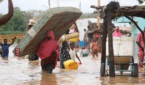 FG begs Nigerians to relocate from floodplain areas as Lagdo Dam has been released.