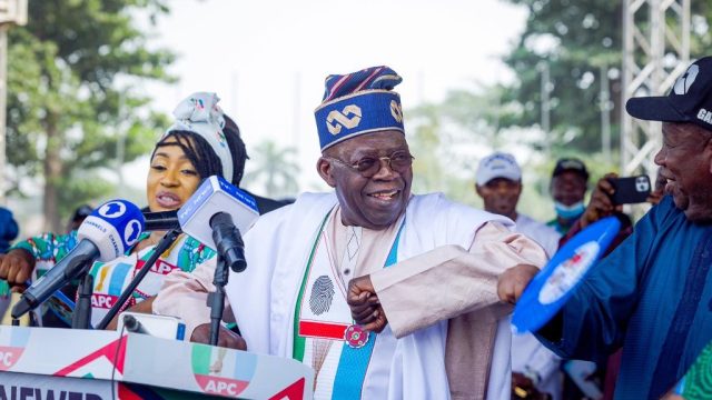 Tinubu vows to protect Nigeria against terrorism and eradicate severe poverty.